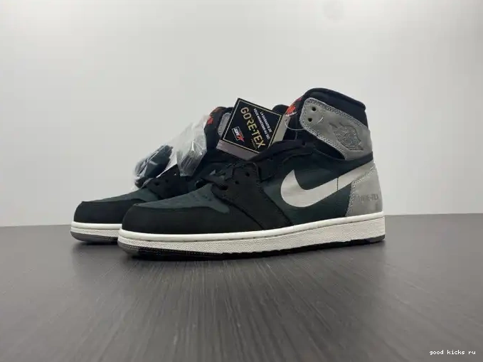 Particle Grey Jordan Black Retro Element High DB2889-001 1 Gore-Tex 0623